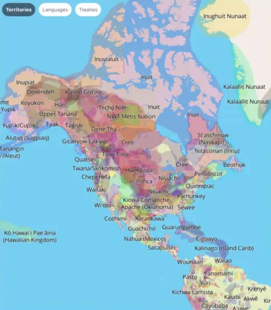 Native Land map